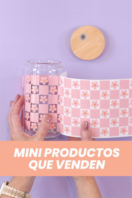 Mini Productos Que Venden - Guia para Estampar con DTF UV