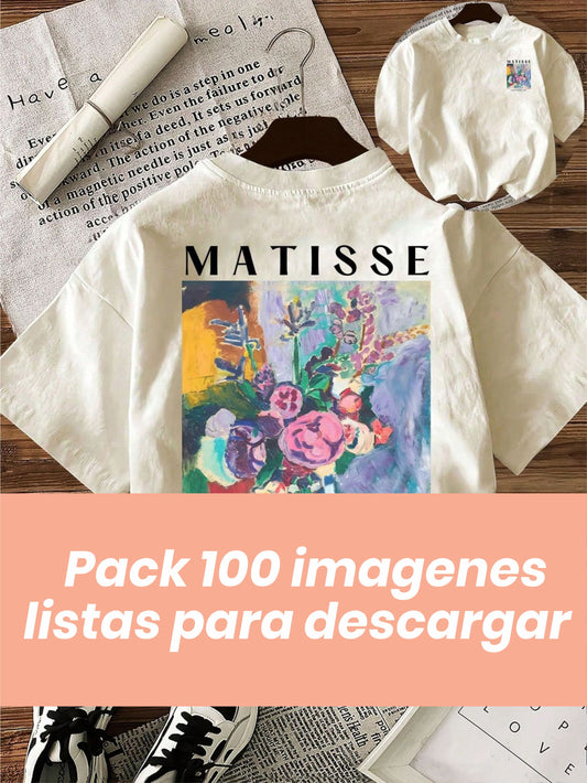 Pack 100 imagenes listas para usar! Ideal para REMERAS y BOLSAS ;)