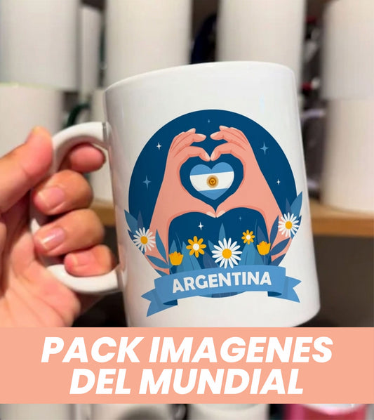Pack +1000 Diseños del Mundial! ⭐⭐⭐